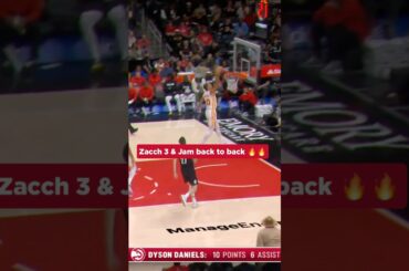 A little French double 👏👏 #nba #hawks #zaccharierisacher