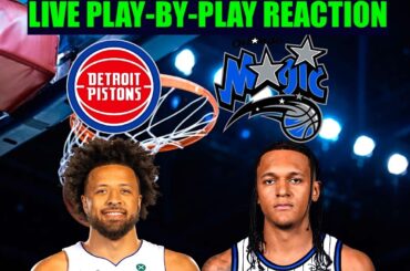 Detroit Pistons vs Orlando Magic NBA Play-By-Play Reaction 3/1/26 LIVE