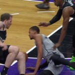 Raptors Get VERY Physical With Wemby 👀