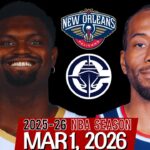 (LIVE) Kawhi Leonard BACK In Action | New Orleans Pelicans vs Los Angeles Clippers Live Stream