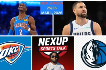 (LIVE) THUNDER vs MAVERICKS| Shai Gilgeous-Alexander vs Klay Thompson|NBA LIVE STREAM