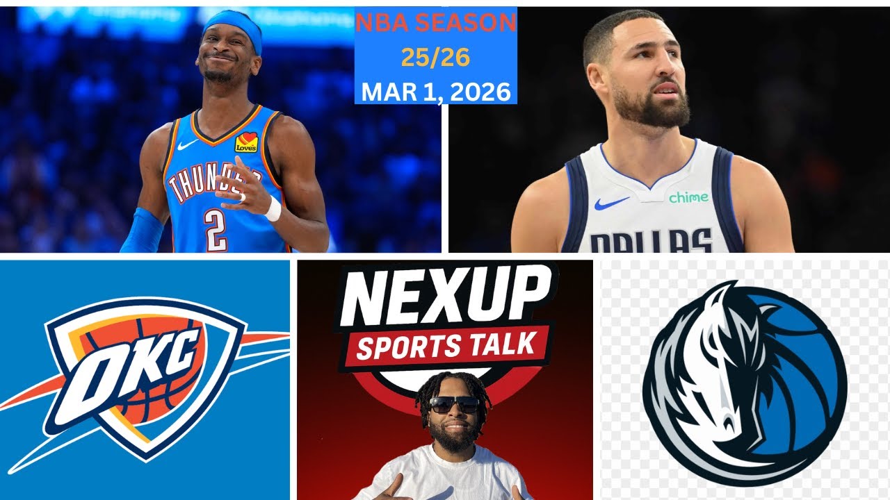 (LIVE) THUNDER vs MAVERICKS| Shai Gilgeous-Alexander vs Klay Thompson|NBA LIVE STREAM