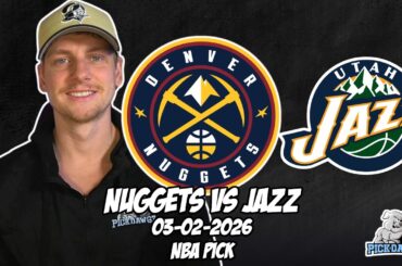 Denver Nuggets vs Utah Jazz 3/2/26 NBA Free Picks & Prediction | NBA Betting Tips