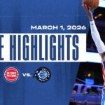 Pistons Win!!! | Game Highlights Detroit Pistons vs Orlando Magic | 03.01.26