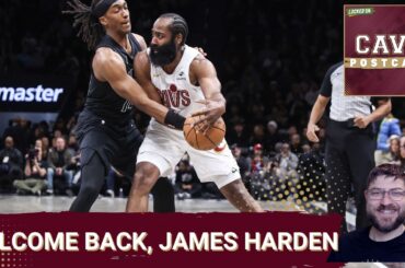 CAVS POSTCAST: Cleveland Cavaliers BARELY Scrape by Brooklyn Nets Behind James Harden's BIG Game