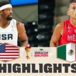 USA 🇺🇸 v Mexico 🇲🇽 | Highlights | FIBA Basketball World Cup 2027 Americas Qualifiers
