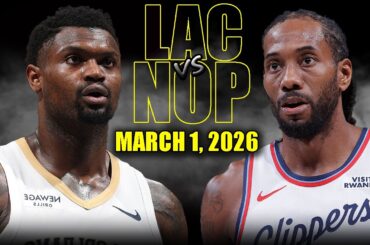 Los Angeles Clippers vs New Orleans Pelicans Full Game Highlights – March 1, 2026 | NBA Season