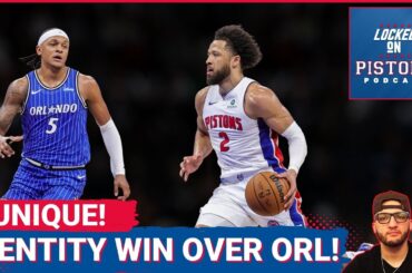 IDENTITY: Detroit Pistons DISMANTLE Orlando Magic DESPITE Making Only Four Threes!