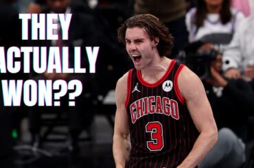 Hey, The Bulls Won a Game!!