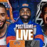 Knicks Snap Spurs Winning Streak w/ Gritty Win! | Call In Show | Post Game Show | EP 701