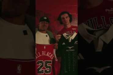 When the All Blacks Met Josh Giddey & the Chicago Bulls 🏀
