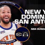 NBA Reaction 🍿 Knicks end Spurs’ run, SGA makes history | SC with SVP