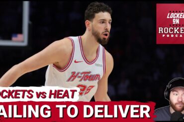 Rockets FALL SHORT Vs Heat As Alperen Şengün And Amen Thompson FAIL To Deliver ON BOTH ENDS