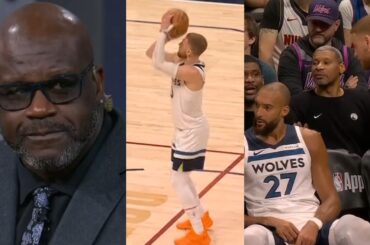 Shaq says he'll take it out on "soft a*s Rudy Gobert" after Donte trolled him 😅