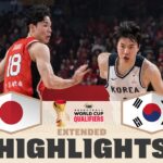Japan 🇯🇵 v Korea 🇰🇷 | Extended Highlights | FIBA Basketball World Cup 2027 Asian Qualifiers