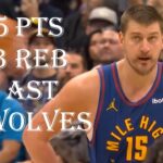 Nikola Jokic 35 Pts 13 Reb 9 Ast  Minnesota Timberwolves vs Denver Nuggets HIGHLIGHTS