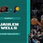 Jaylen Wells Highlights vs Indiana Pacers (3/1/26)