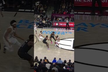 First possession, first dunk! #jamesharden #jarrettallen #cavs #nbahighlights