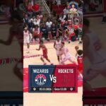 ALPEREN VS WIZARDS 🏀 🚀 #nba #basketball #houstonrockets #alperensengun #nbahighlights