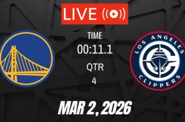 NBA LIVE! Golden State Warriors vs LA Clippers March 2, 2026 | Warriors vs Clippers 2K