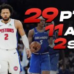 Cade Cunningham (29 PTS, 11 AST & 2 STL) vs. Orlando Magic | 03.01.26