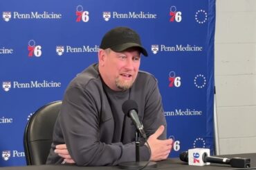 Nick Nurse PRAISES High Powered Celtics Offense | 76ers Pregame