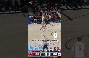 ♨️ James was cooking in his return. #LetEmKnow #Cavs #JamesHarden #NBA #Shorts