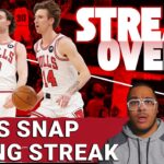 Bulls Snap Losing Streak | Matas Buzelis Leads & Leonard Miller Steps Up
