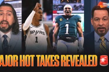 Nick Believes “Eagles Are Poised for a Bad Year” — Brou Says Spurs May Win It All. Who’s Right? 🔥