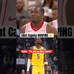 Capela heard the noise? 👀