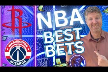 Rockets vs Wizards Predictions and Best Bets! | BEST NBA Picks for Monday
