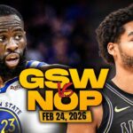 Golden State Warriors vs New Orleans Pelicans Full Game Highlights | Feb 24, 2026 | FreeDawkins