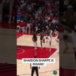 Shaedon Sharpe's Athleticism is UNREAL. #basketball #nba #shorts