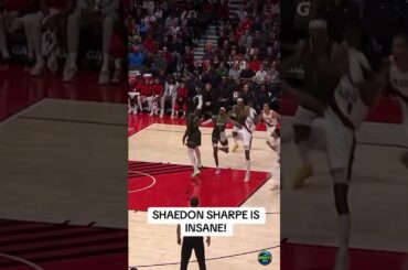 Shaedon Sharpe's Athleticism is UNREAL. #basketball #nba #shorts