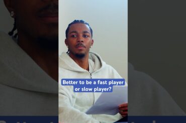 Is it better to be a fast player or a slow player? #pelicans #nba #shorts