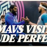 The Dallas Mavericks visit Dude Perfect