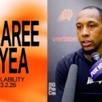 Jamaree Bouyea Practice Media Availability | Phoenix Suns 3-2-26