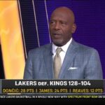 James Worthy "goes crazy" Los Angeles Lakers destroy Kings 128-104; Luka: 28 PTS; LeBron: 24 Pts