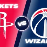 Houston Rockets vs Washington Wizards NBA Live Play By Play Scoreboard 3/2/26