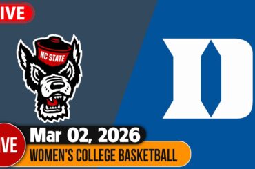 Duke vs NC State LIVE 03/02/2026 | Men's College Basketball | NCAAM Today