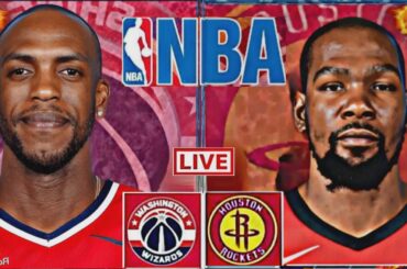 NBA LIVE: HOUSTON ROCKETS vs WASHINGTON WIZARDS (LIVESCORE)