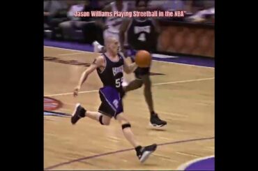 Jason “White Chocolate” Williams Was DIFFERENT 🥶 | NBA’s Flashiest Passer #nba #basketball #shorts