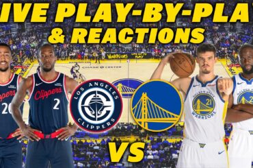 Los Angeles Clippers vs Golden State Warriors | Live Play-By-Play & Reactions