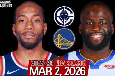 (LIVE) Darius Garland Clippers DEBUT | Los Angeles Clippers vs Golden State Warriors NBA Live Stream
