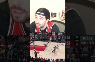 Bulls Fan Reacts to Bucks Game!