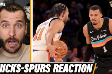 Knicks DOMINANT win vs. Spurs shows elite upside | NBA Reaction