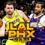 Los Angeles Lakers vs Phoenix Suns Full Game Highlights | Feb 26, 2026 | FreeDawkins