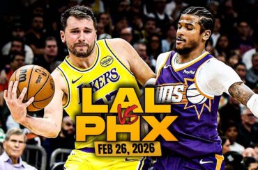 Los Angeles Lakers vs Phoenix Suns Full Game Highlights | Feb 26, 2026 | FreeDawkins