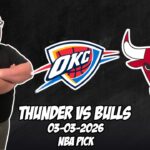 Oklahoma City Thunder vs Chicago Bulls 3/3/26 NBA Free Picks & Prediction | NBA Betting Tips