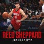 Reed Sheppard (19 points) Highlights vs. Washington Wizards